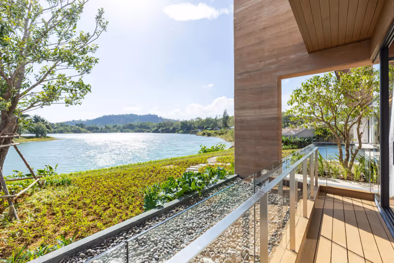 Serrana lakefront pool villas Phuket 24