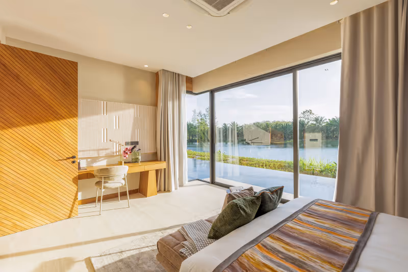 Serrana lakefront pool villas Phuket 64