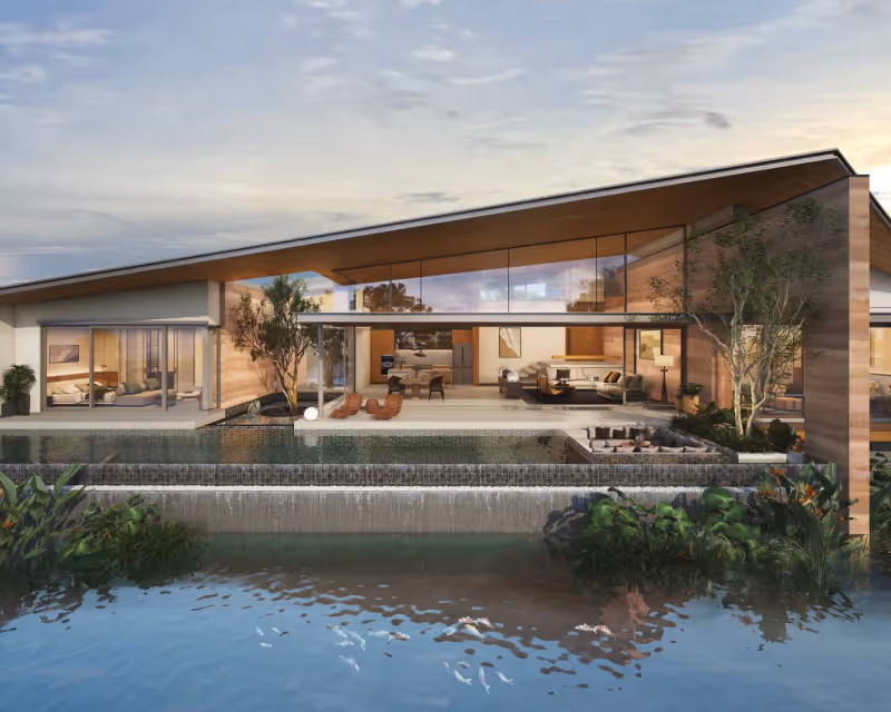 Serrana lakefront pool villas Phuket 3
