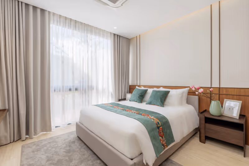 Serrana lakefront pool villas Phuket 69