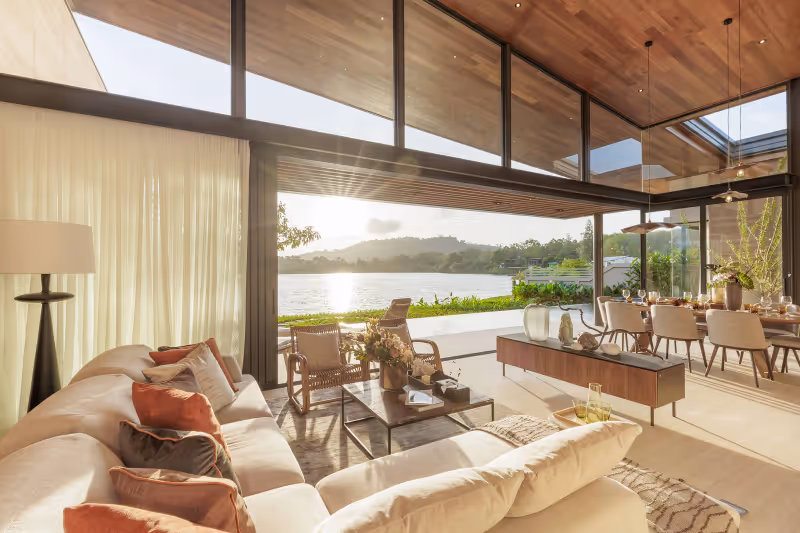 Serrana lakefront pool villas Phuket 37