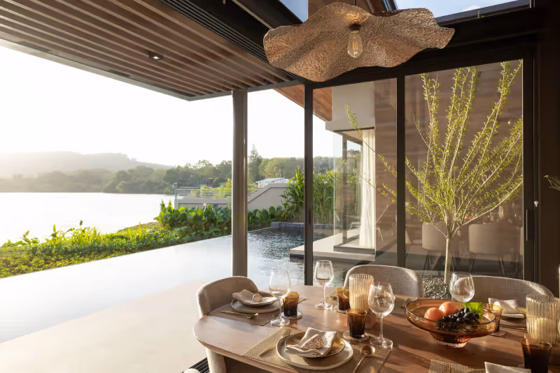 Serrana lakefront pool villas Phuket 46