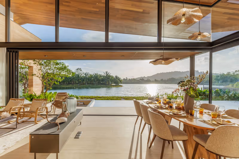 Serrana lakefront pool villas Phuket 56