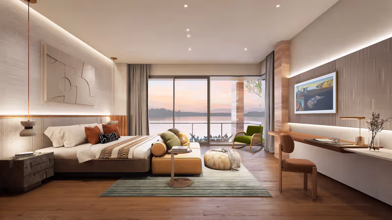 Serrana lakefront pool villas Phuket 6