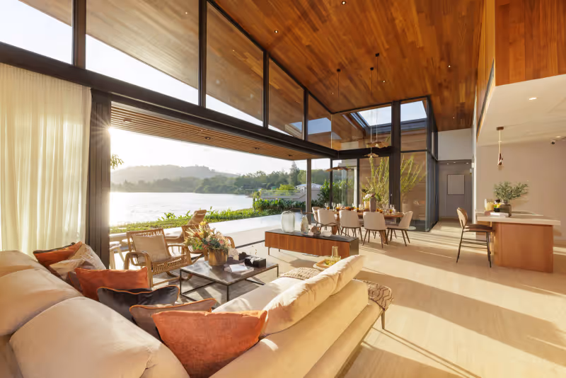 Serrana lakefront pool villas Phuket 22