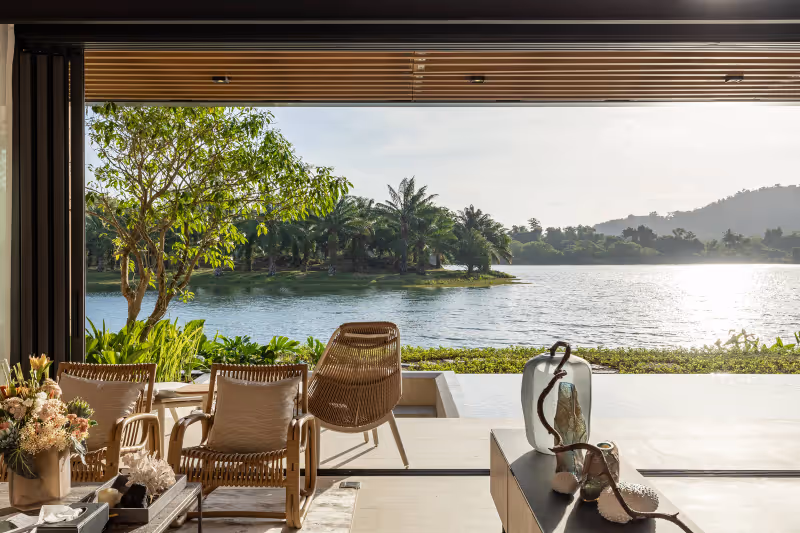 Serrana lakefront pool villas Phuket 35
