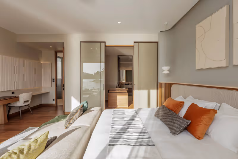 Serrana lakefront pool villas Phuket 59