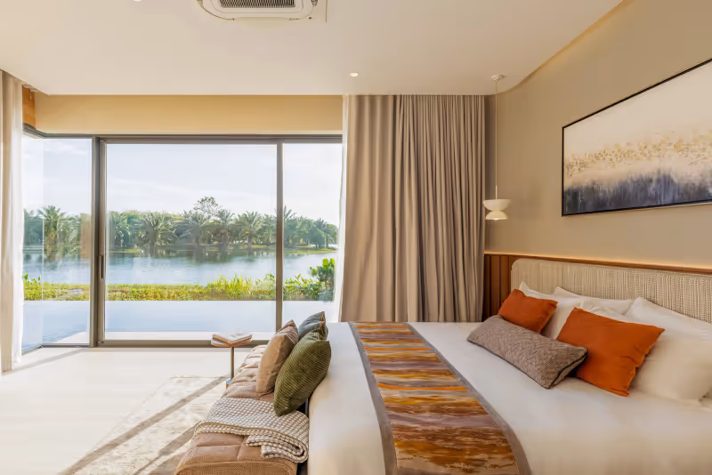 Serrana lakefront pool villas Phuket 65