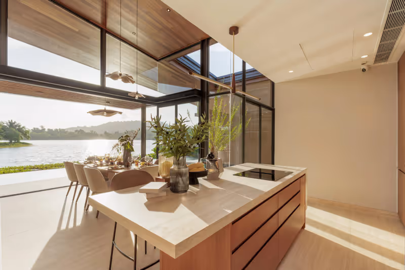 Serrana lakefront pool villas Phuket 52