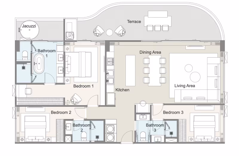 Bellaguna Lake Residences Lotus 21