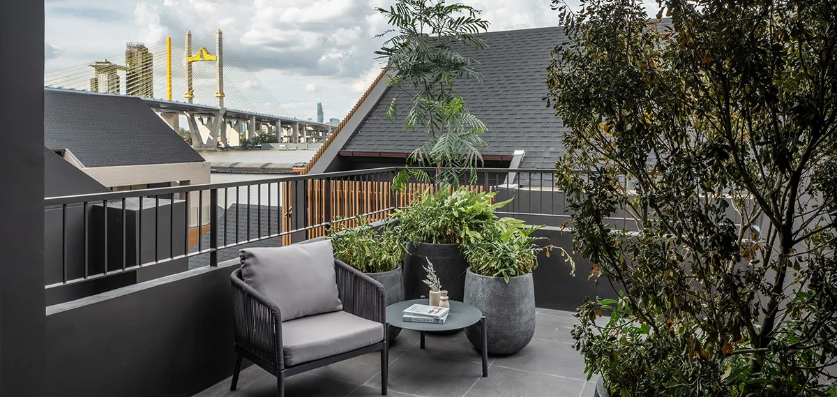 Chao Phraya riverfront at Noble AQUA Riverfront Ratburana 4