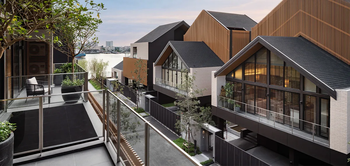 Chao Phraya riverfront at Noble AQUA Riverfront Ratburana 3