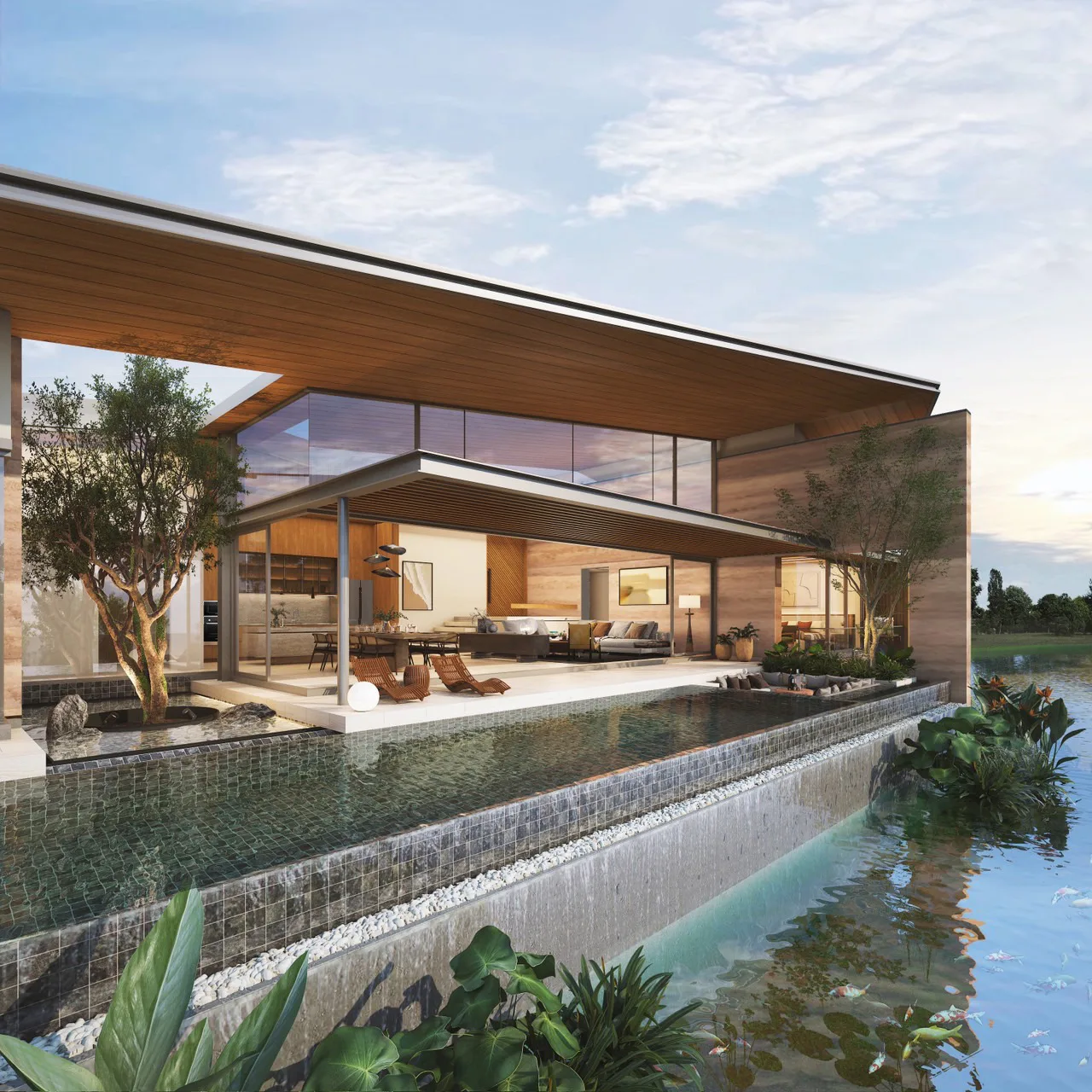 Serrana lakefront pool villas Phuket 4